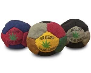 🔥World Footbag Sir Hemp Sand Lord Hacky Sack 3 Pack BNWT🔥